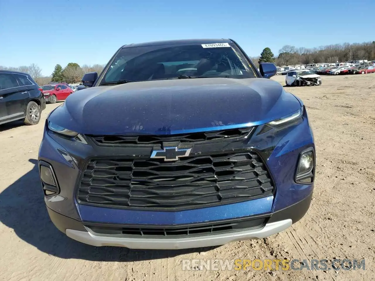 5 fotografías del automóvil dañado 3GNKBCR49NS125080 CHEVROLET BLAZER 2022