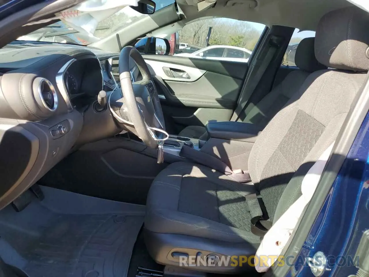 7 fotografías del automóvil dañado 3GNKBCR49NS125080 CHEVROLET BLAZER 2022