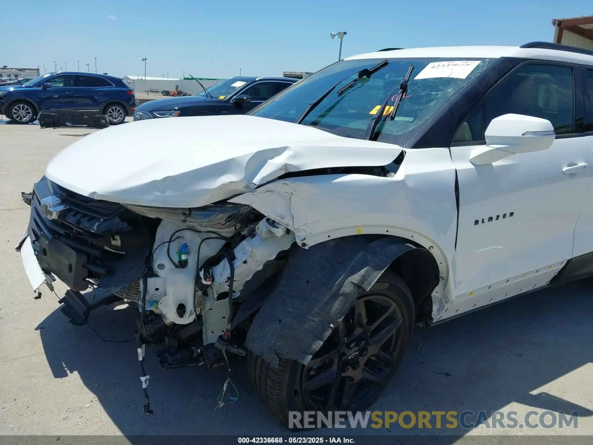6 fotografías del automóvil dañado 3GNKBCR4XNS169556 CHEVROLET BLAZER 2022
