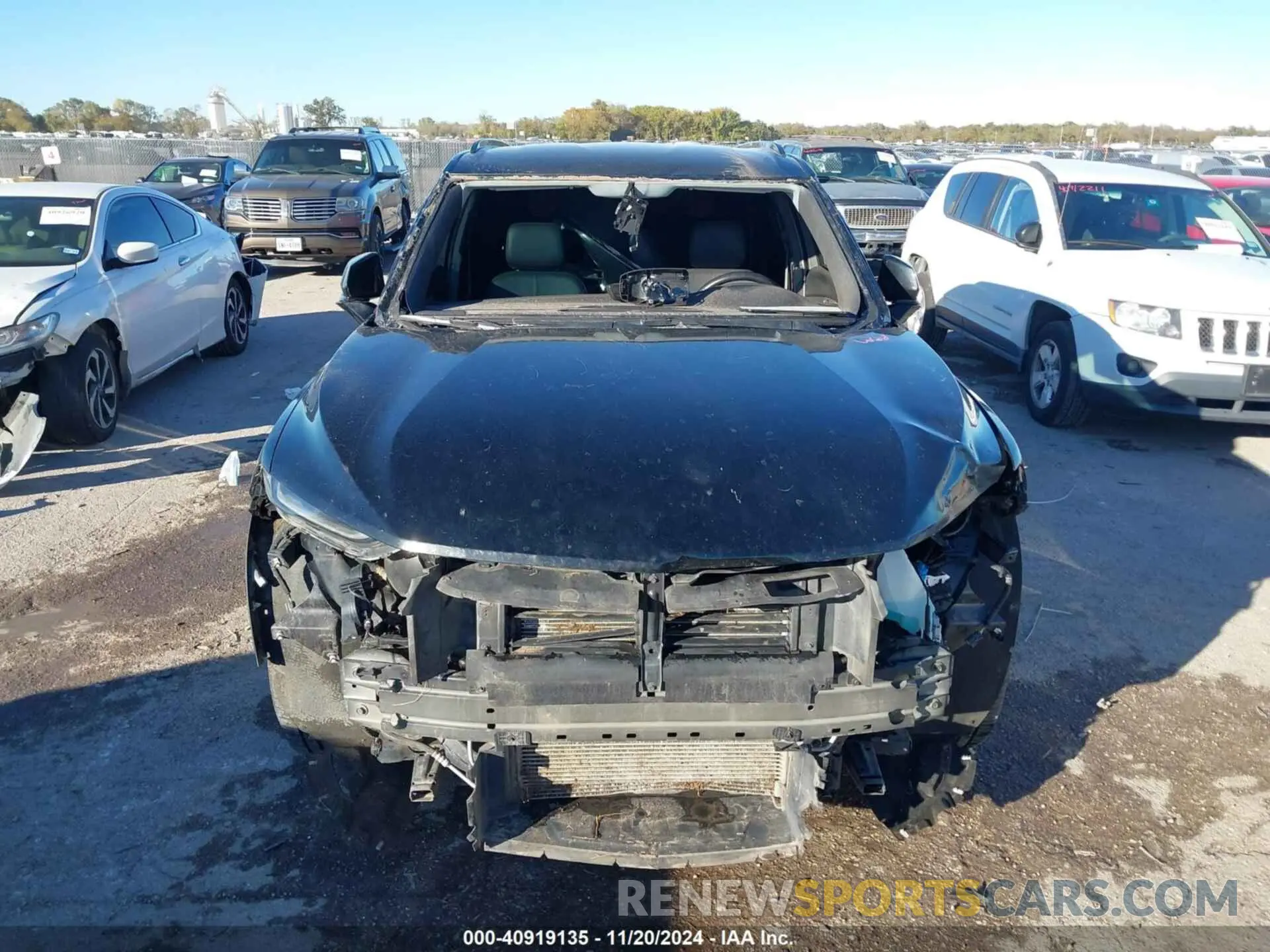 6 fotografías del automóvil dañado 3GNKBDRS0NS150096 CHEVROLET BLAZER 2022