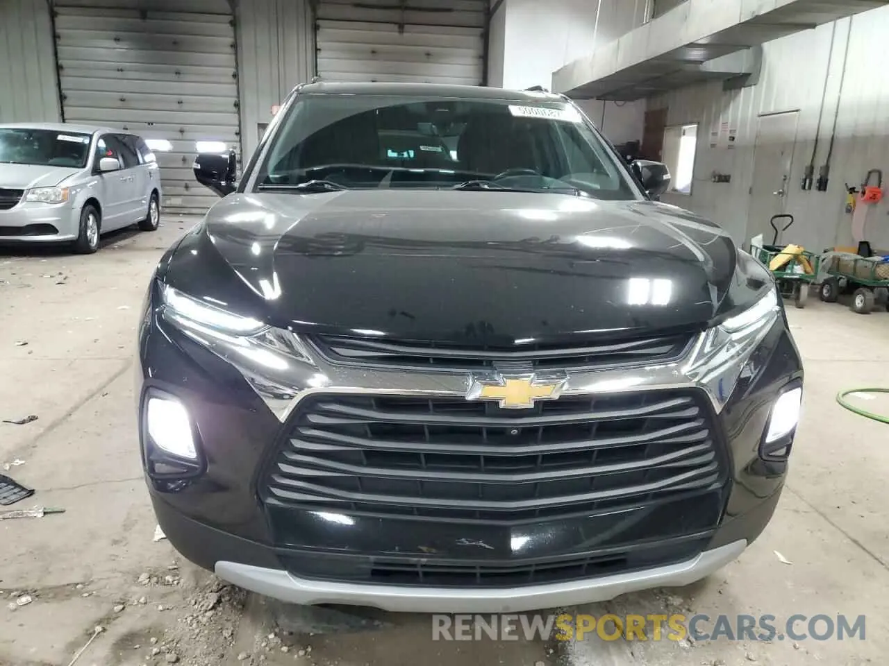 5 fotografías del automóvil dañado 3GNKBDRS0NS155265 CHEVROLET BLAZER 2022
