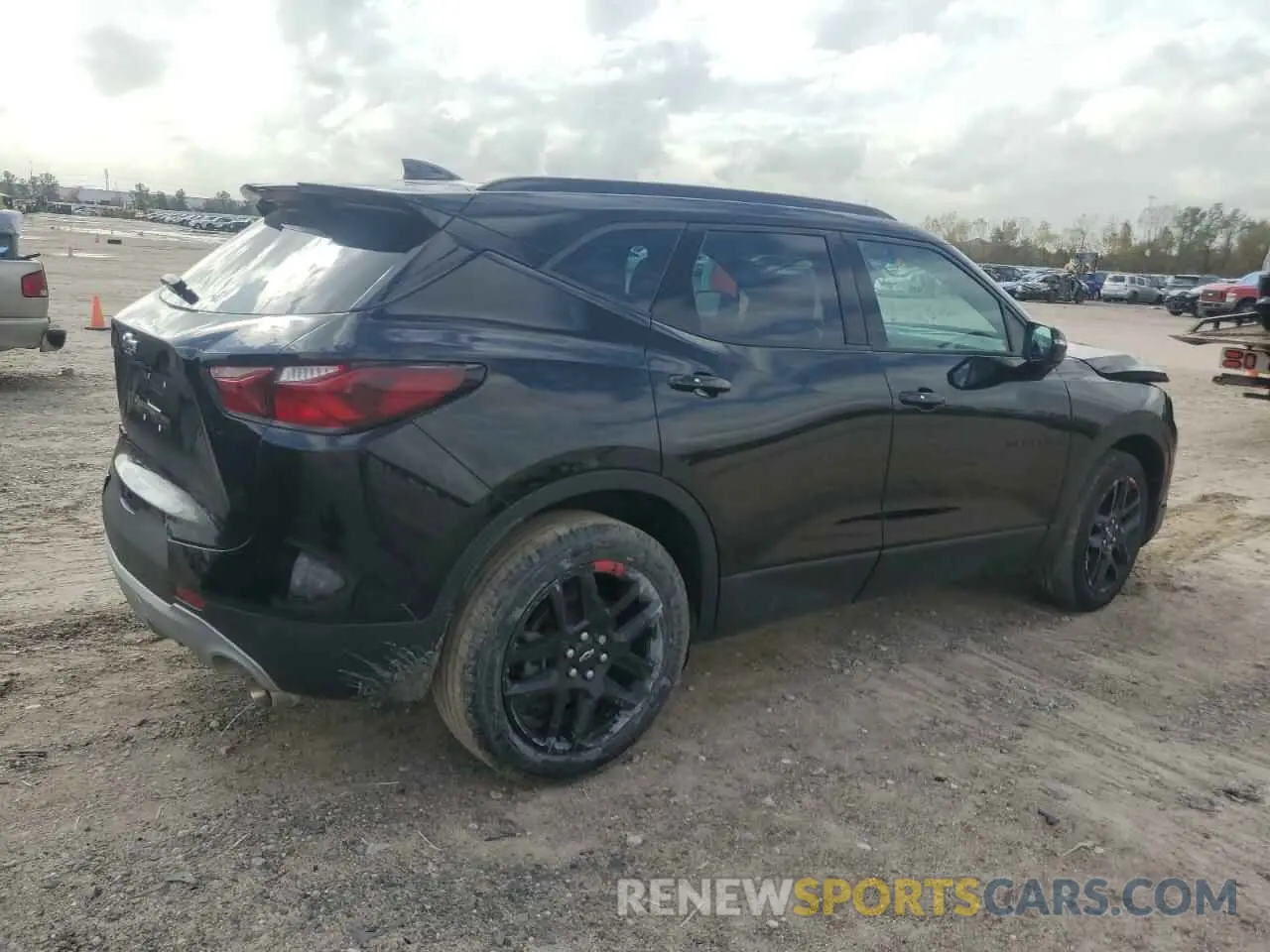 3 fotografías del automóvil dañado 3GNKBDRSXNS149893 CHEVROLET BLAZER 2022
