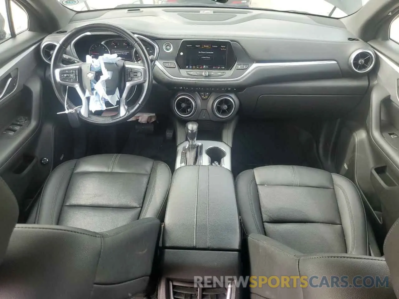 8 fotografías del automóvil dañado 3GNKBDRSXNS149893 CHEVROLET BLAZER 2022