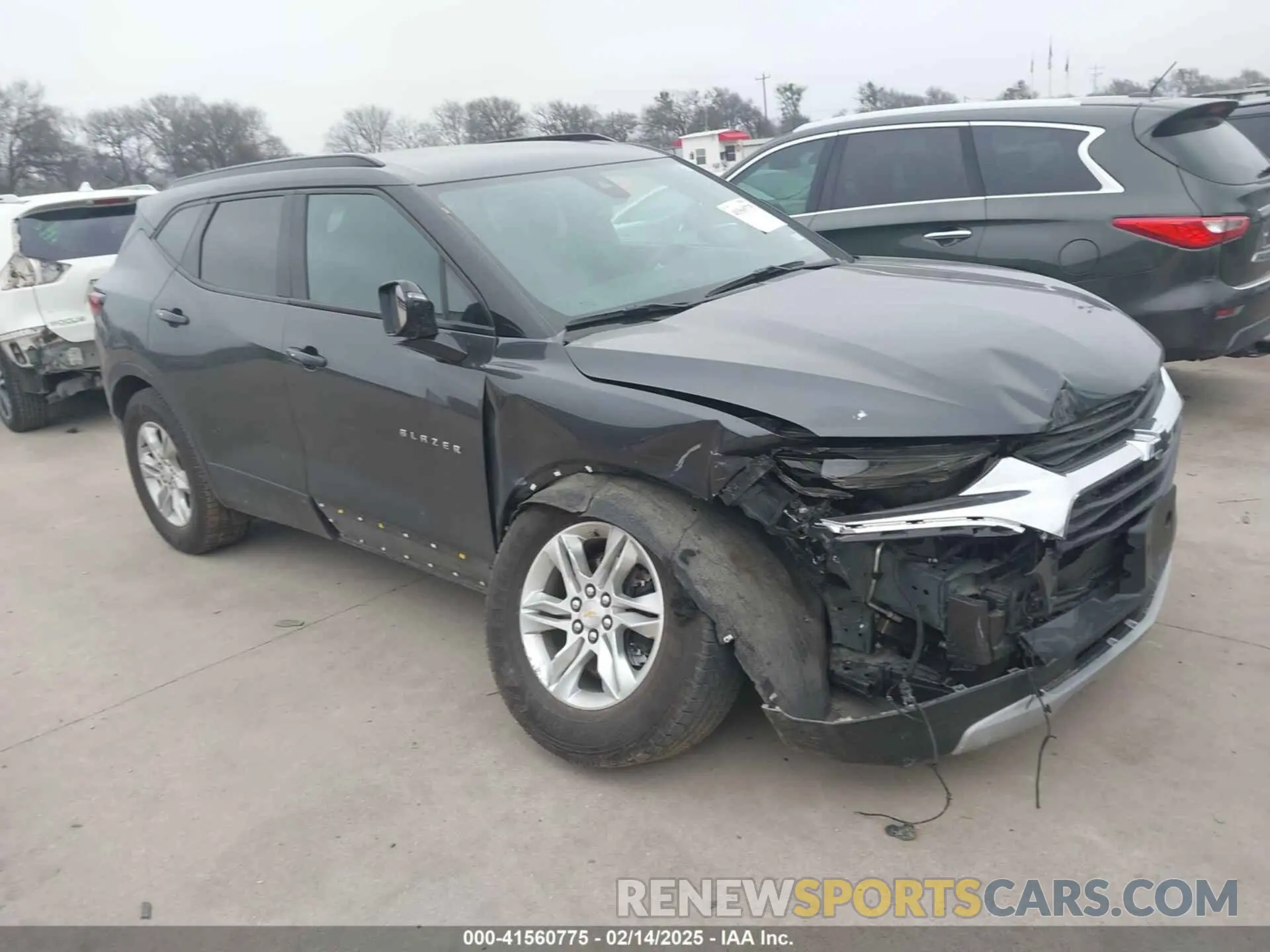 1 fotografías del automóvil dañado 3GNKBDRSXNS223071 CHEVROLET BLAZER 2022