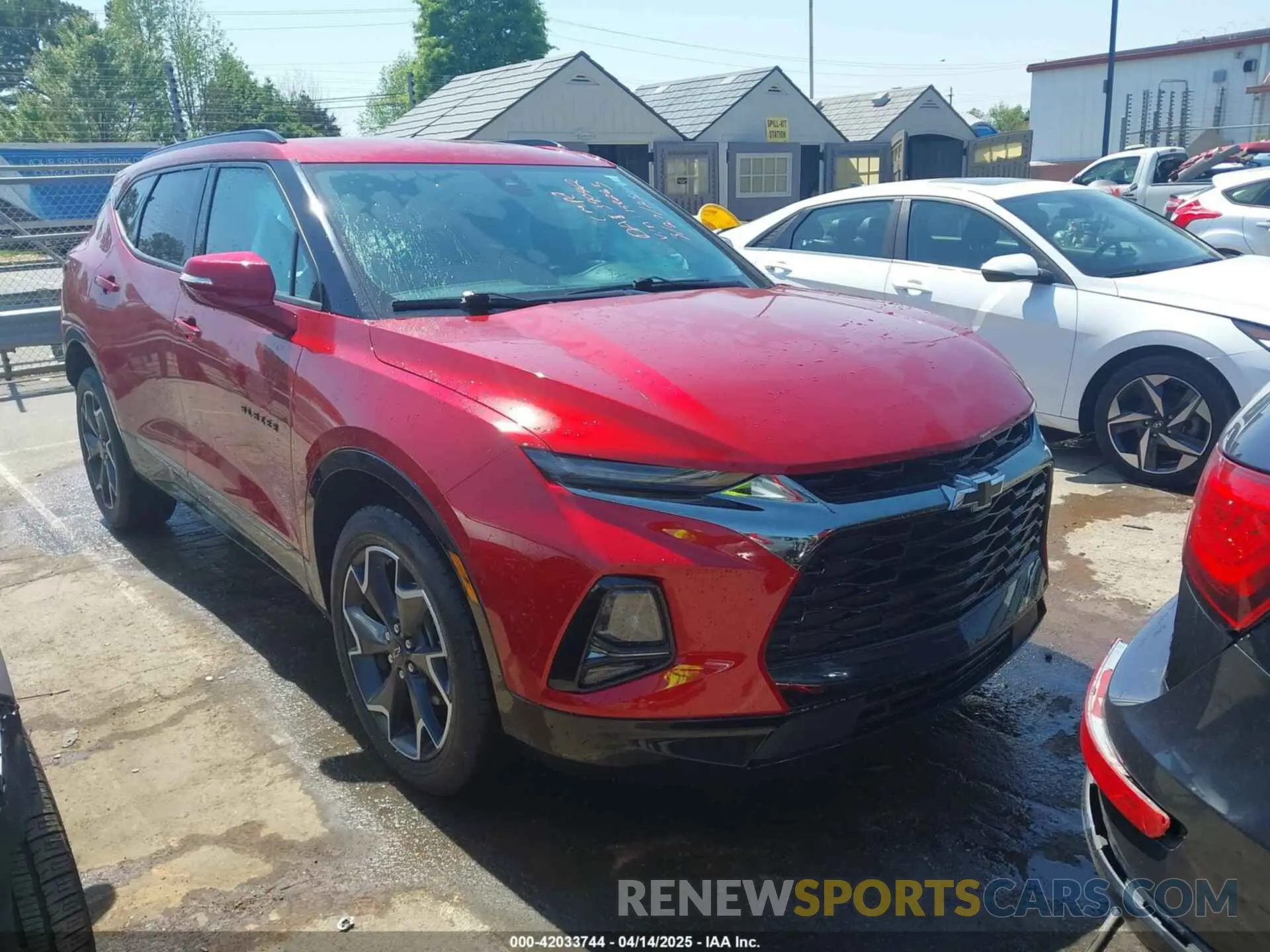 1 fotografías del automóvil dañado 3GNKBERS7NS158265 CHEVROLET BLAZER 2022