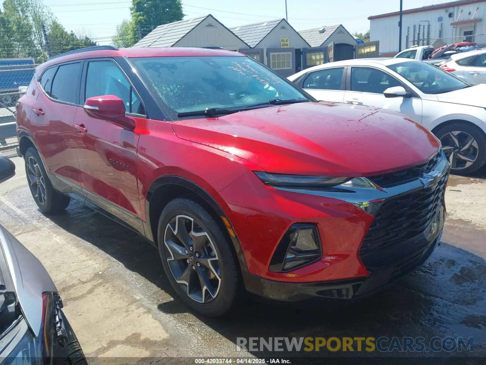 13 fotografías del automóvil dañado 3GNKBERS7NS158265 CHEVROLET BLAZER 2022