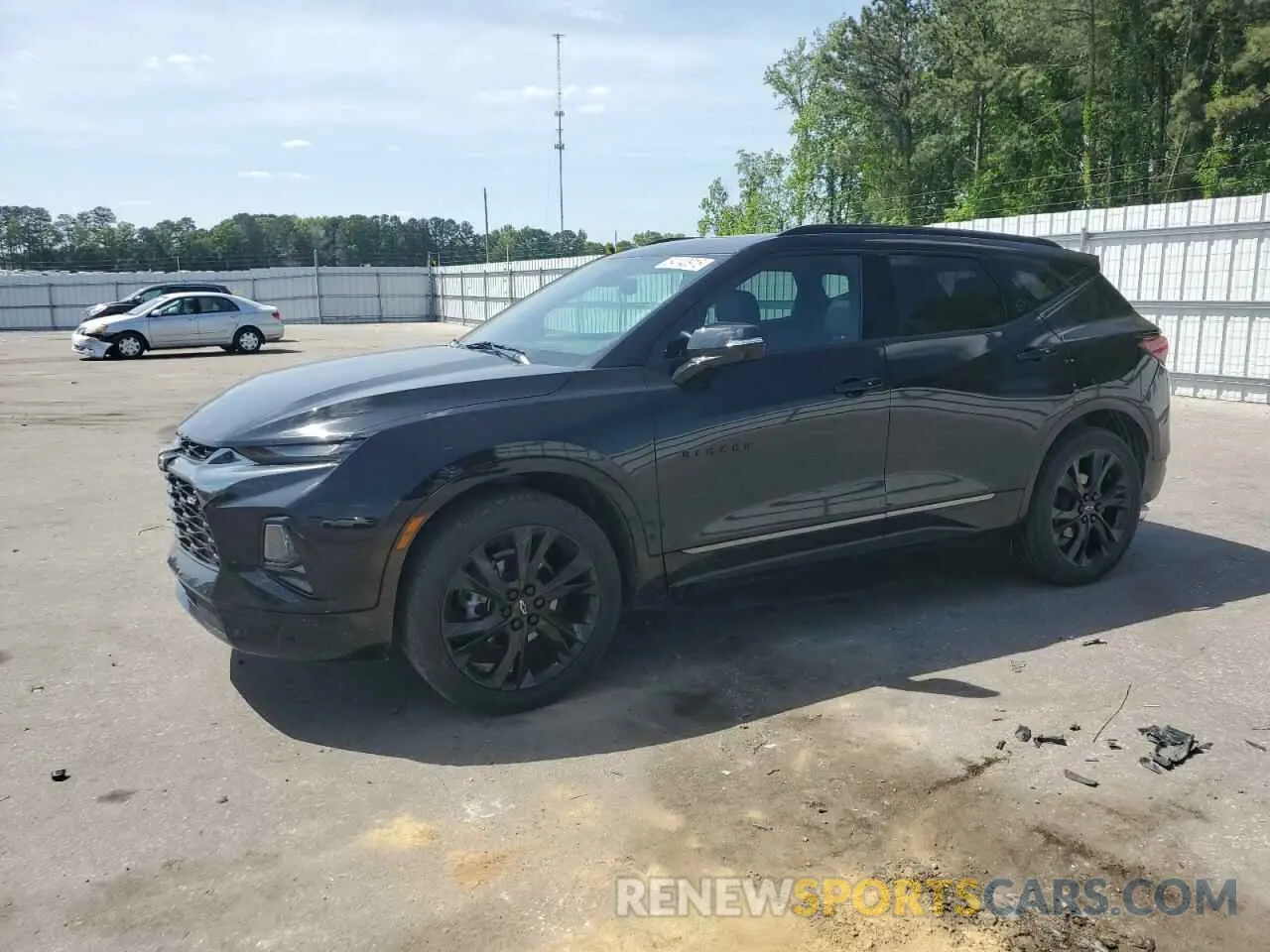 1 fotografías del automóvil dañado 3GNKBERS8NS139112 CHEVROLET BLAZER 2022