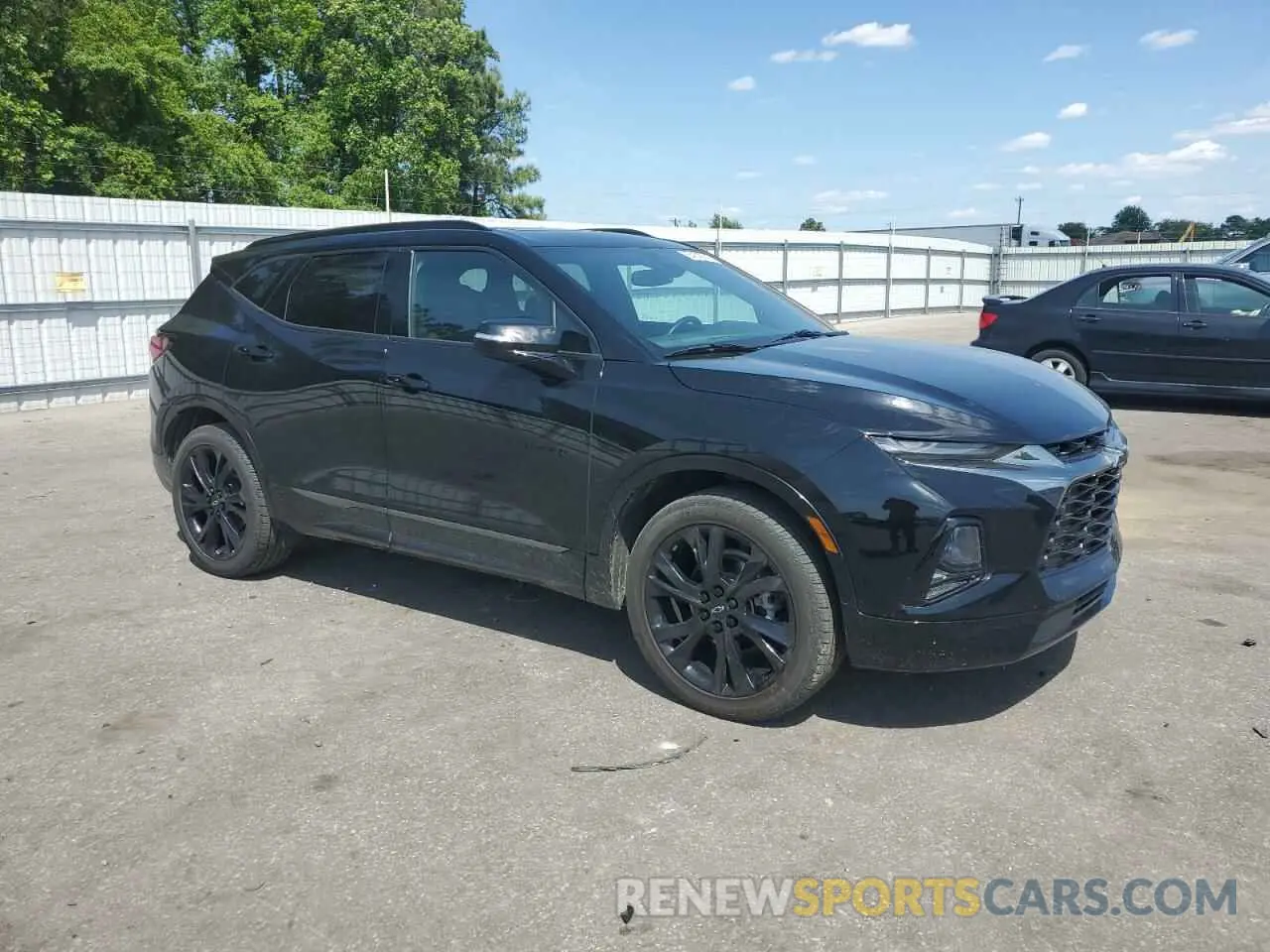 4 fotografías del automóvil dañado 3GNKBERS8NS139112 CHEVROLET BLAZER 2022