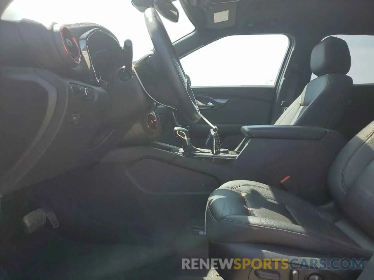 7 fotografías del automóvil dañado 3GNKBERS8NS139112 CHEVROLET BLAZER 2022