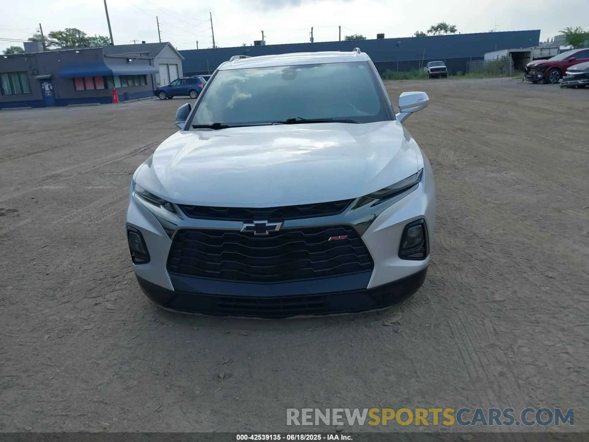 11 fotografías del automóvil dañado 3GNKBERS9NS181319 CHEVROLET BLAZER 2022
