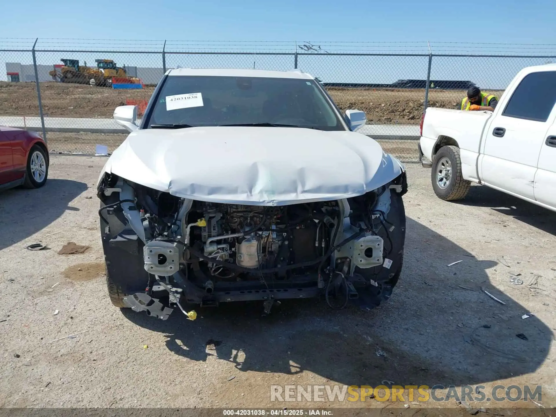12 fotografías del automóvil dañado 3GNKBFRS8NS159382 CHEVROLET BLAZER 2022