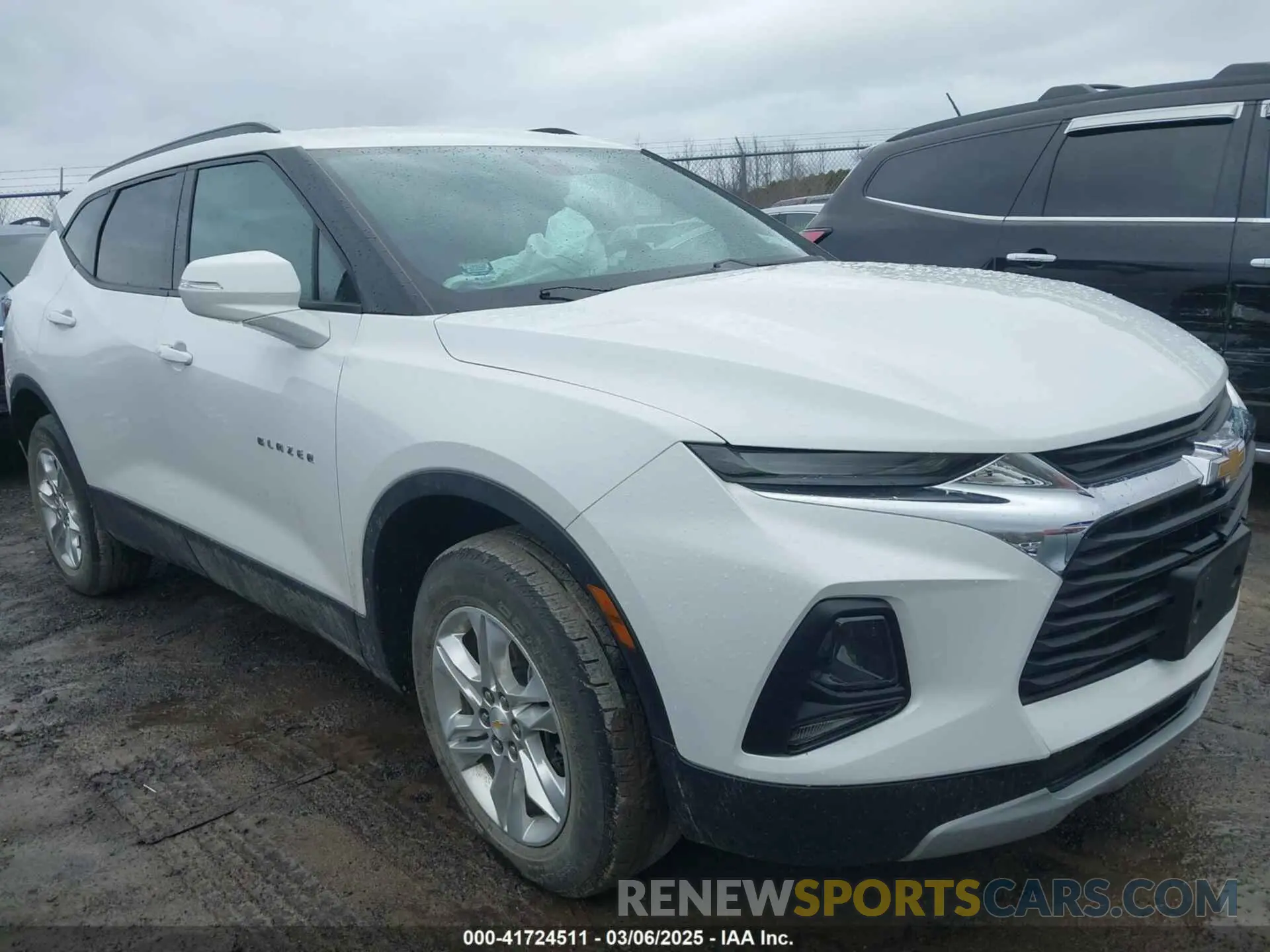 1 fotografías del automóvil dañado 3GNKBHR40NS129421 CHEVROLET BLAZER 2022
