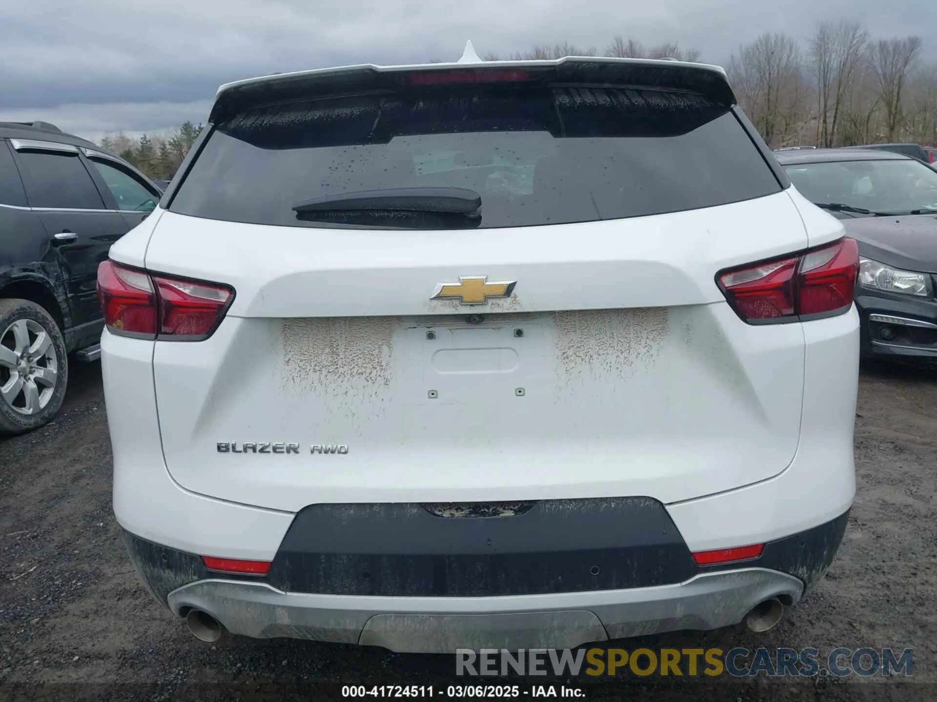 17 fotografías del automóvil dañado 3GNKBHR40NS129421 CHEVROLET BLAZER 2022