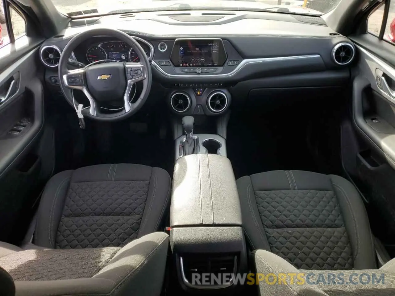 8 fotografías del automóvil dañado 3GNKBHR42NS124933 CHEVROLET BLAZER 2022