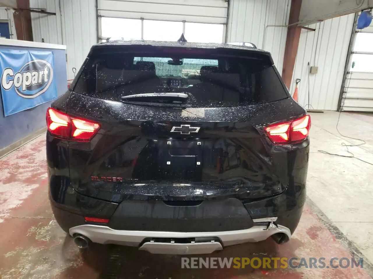 6 fotografías del automóvil dañado 3GNKBHR42NS202787 CHEVROLET BLAZER 2022