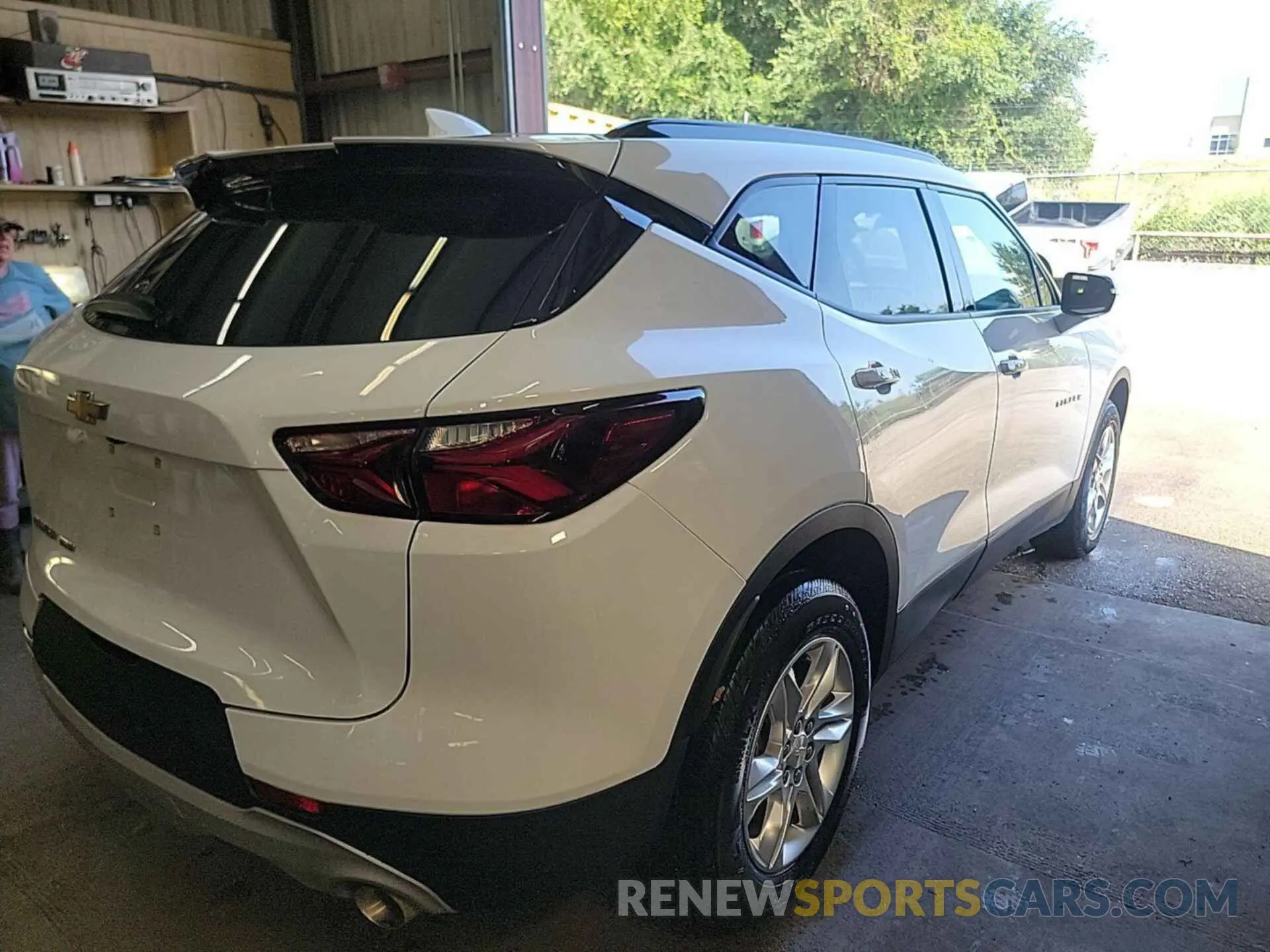 17 fotografías del automóvil dañado 3GNKBHR43NS212437 CHEVROLET BLAZER 2022