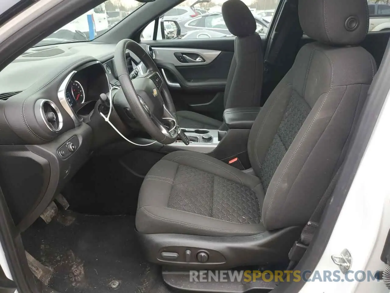 7 fotografías del automóvil dañado 3GNKBHR44NS116459 CHEVROLET BLAZER 2022