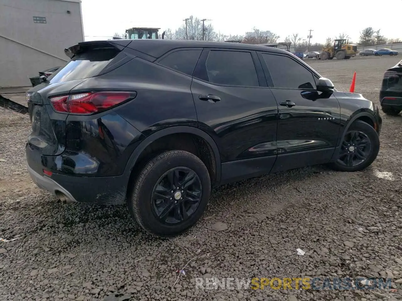 3 fotografías del automóvil dañado 3GNKBHR44NS126179 CHEVROLET BLAZER 2022