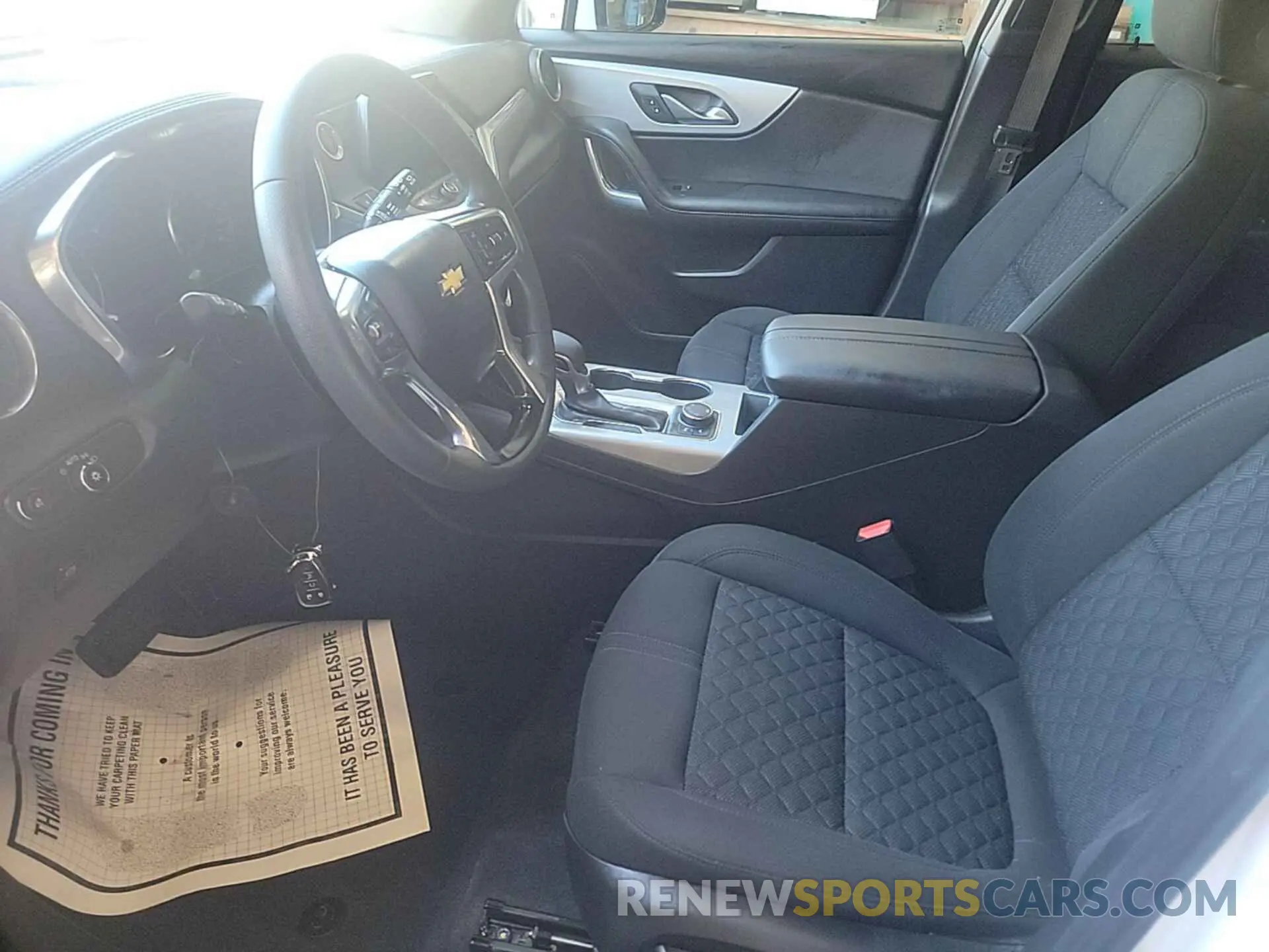5 fotografías del automóvil dañado 3GNKBHR48NS188829 CHEVROLET BLAZER 2022