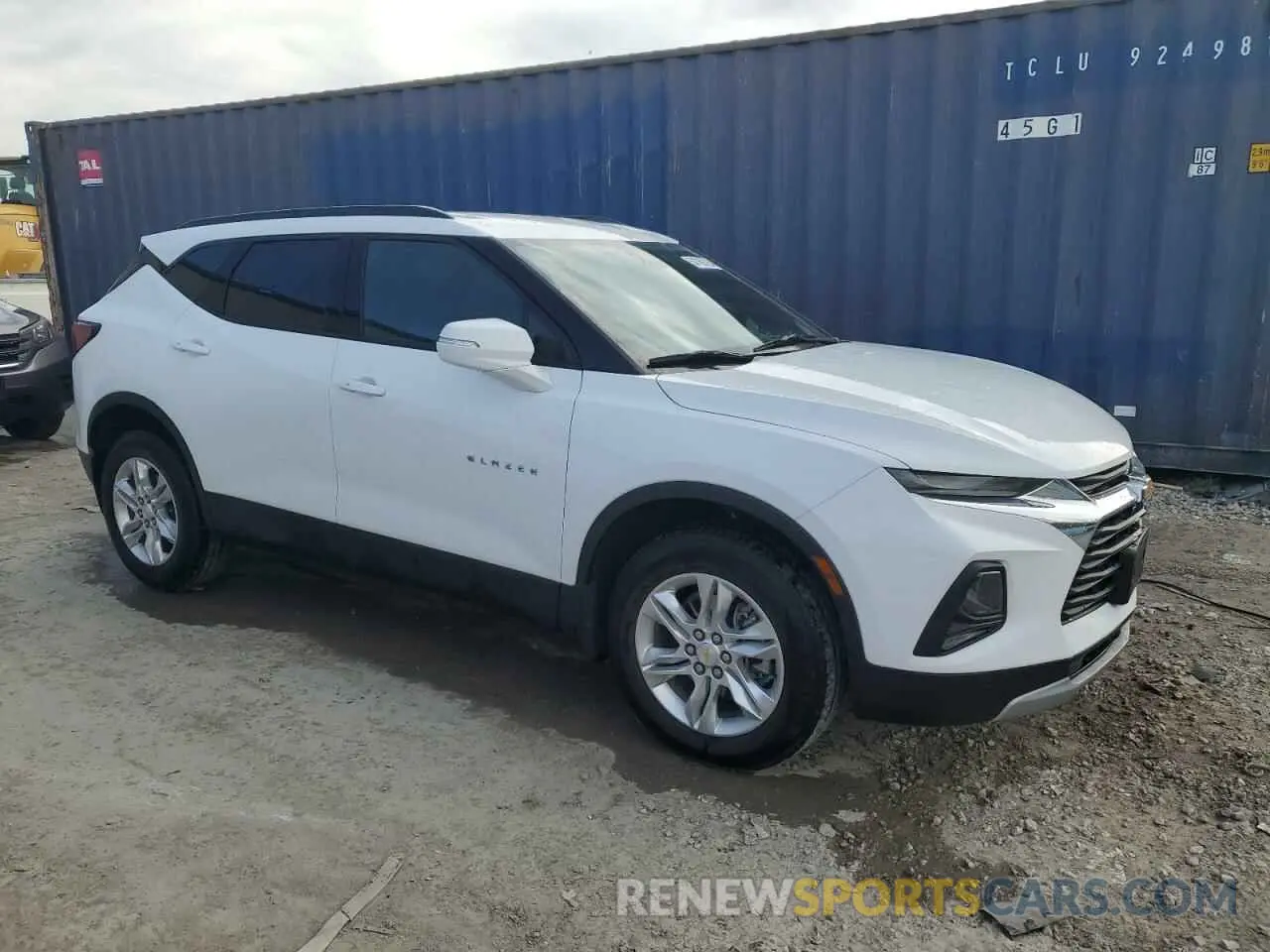 4 fotografías del automóvil dañado 3GNKBHR49NS113055 CHEVROLET BLAZER 2022