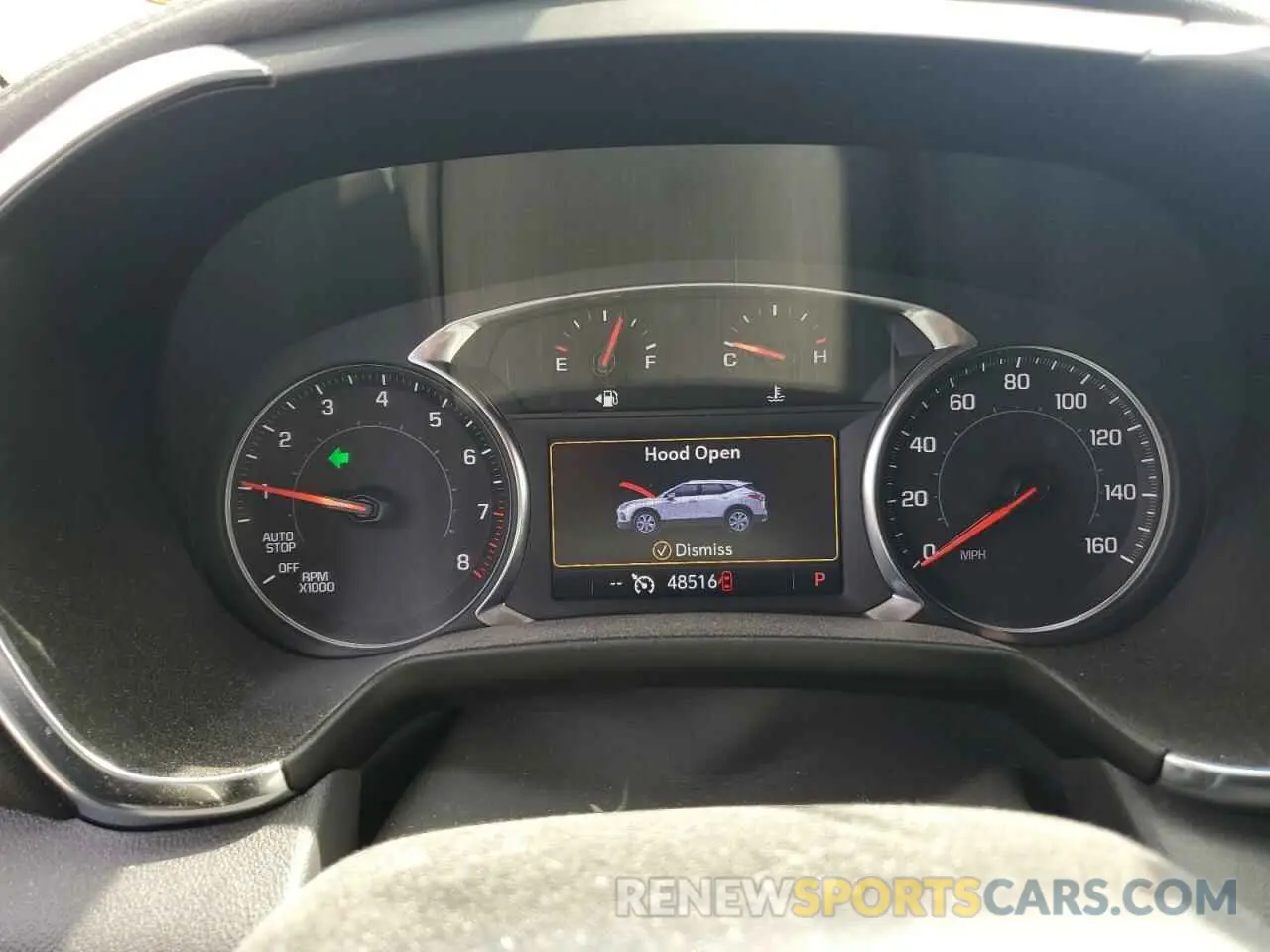 9 fotografías del automóvil dañado 3GNKBJRS4NS162573 CHEVROLET BLAZER 2022