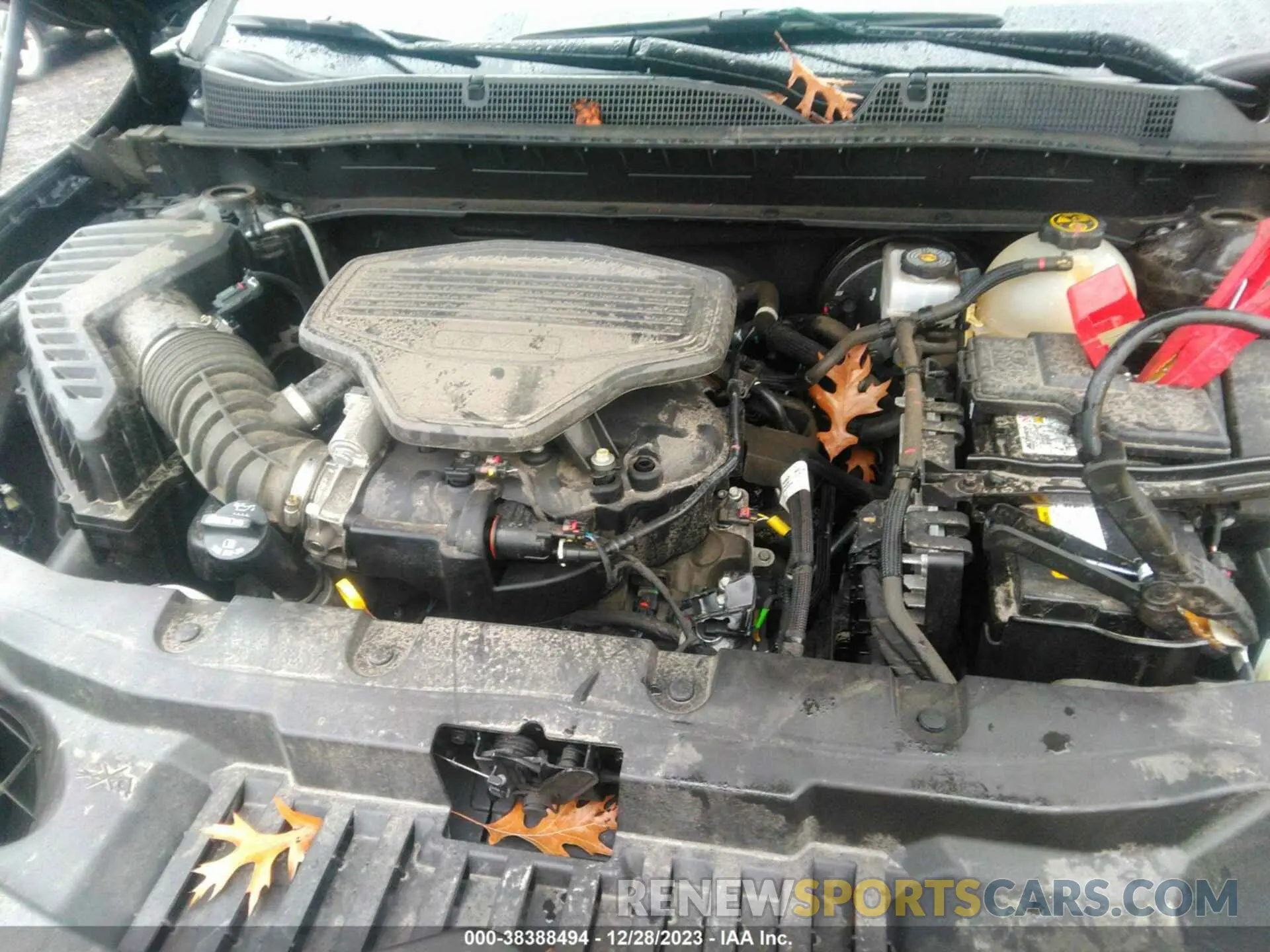 10 fotografías del automóvil dañado 3GNKBJRS4NS163321 CHEVROLET BLAZER 2022