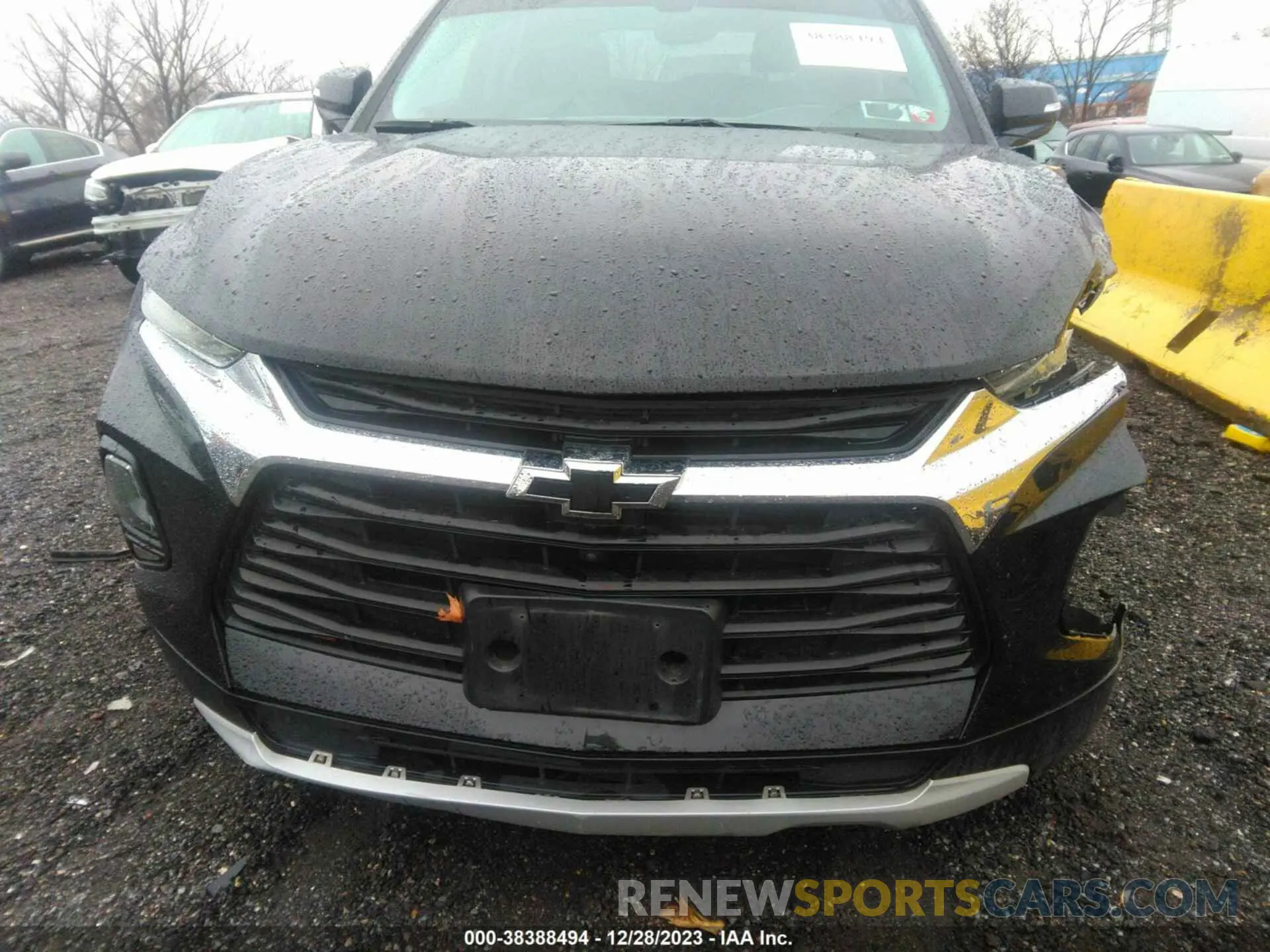 12 fotografías del automóvil dañado 3GNKBJRS4NS163321 CHEVROLET BLAZER 2022