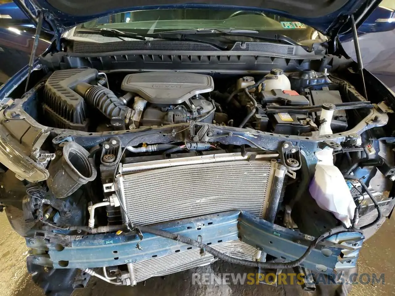 12 fotografías del automóvil dañado 3GNKBJRS7NS140034 CHEVROLET BLAZER 2022