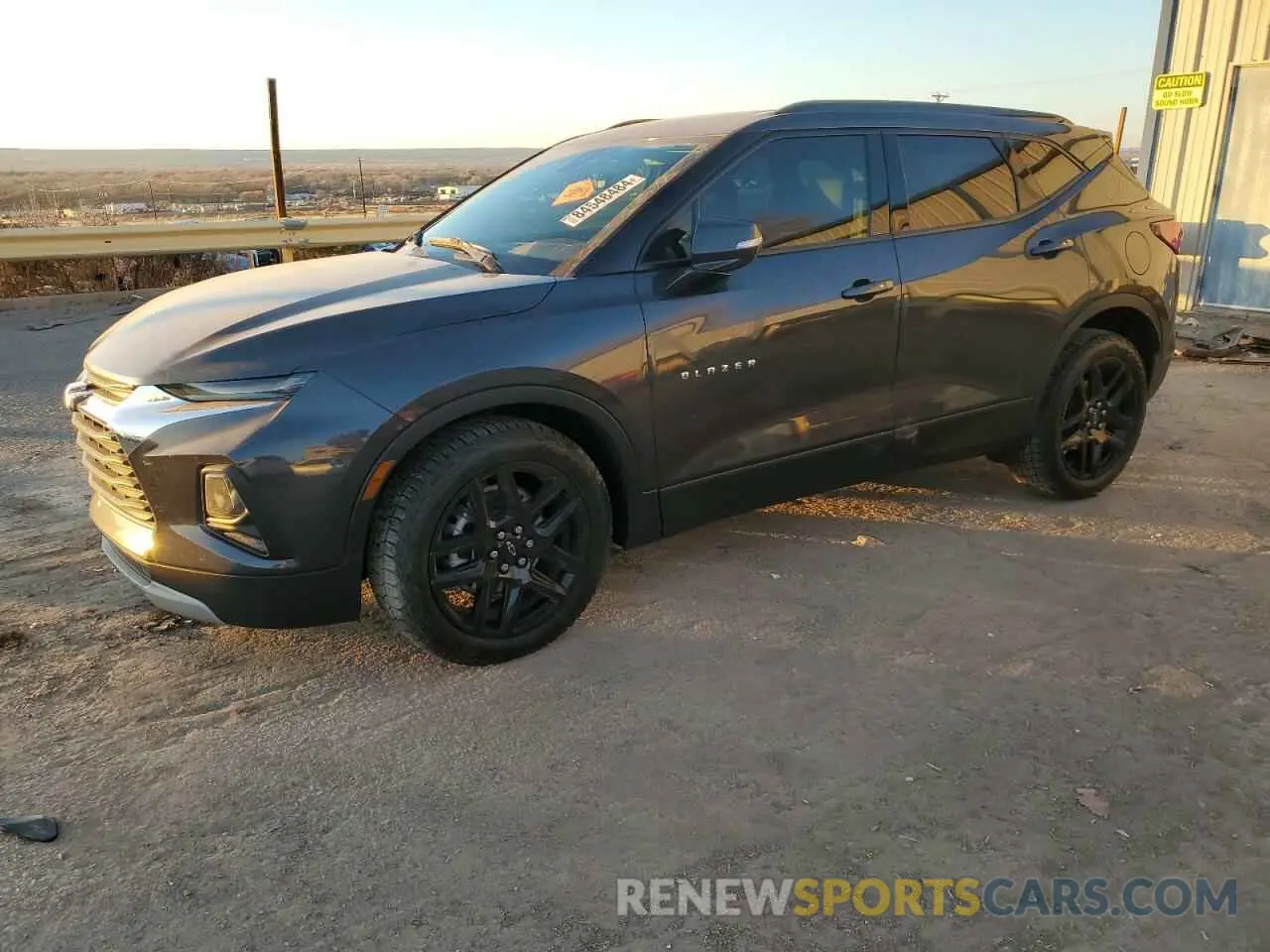 1 fotografías del automóvil dañado 3GNKBJRSXNS218029 CHEVROLET BLAZER 2022