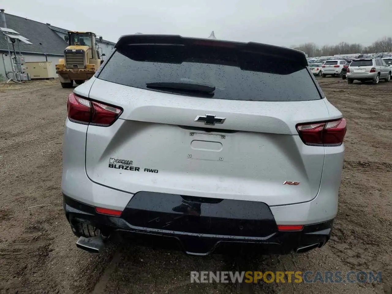 6 fotografías del automóvil dañado 3GNKBKRS9NS146018 CHEVROLET BLAZER 2022