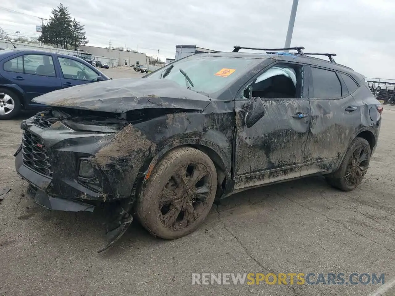 1 fotografías del automóvil dañado 3GNKBKRSXNS176984 CHEVROLET BLAZER 2022