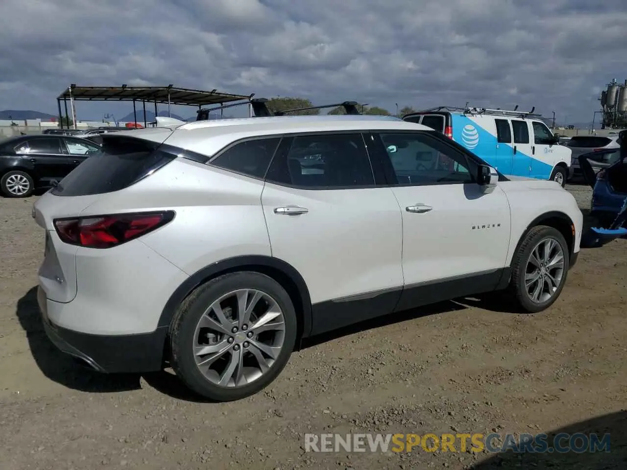 3 fotografías del automóvil dañado 3GNKBLRS3NS159305 CHEVROLET BLAZER 2022