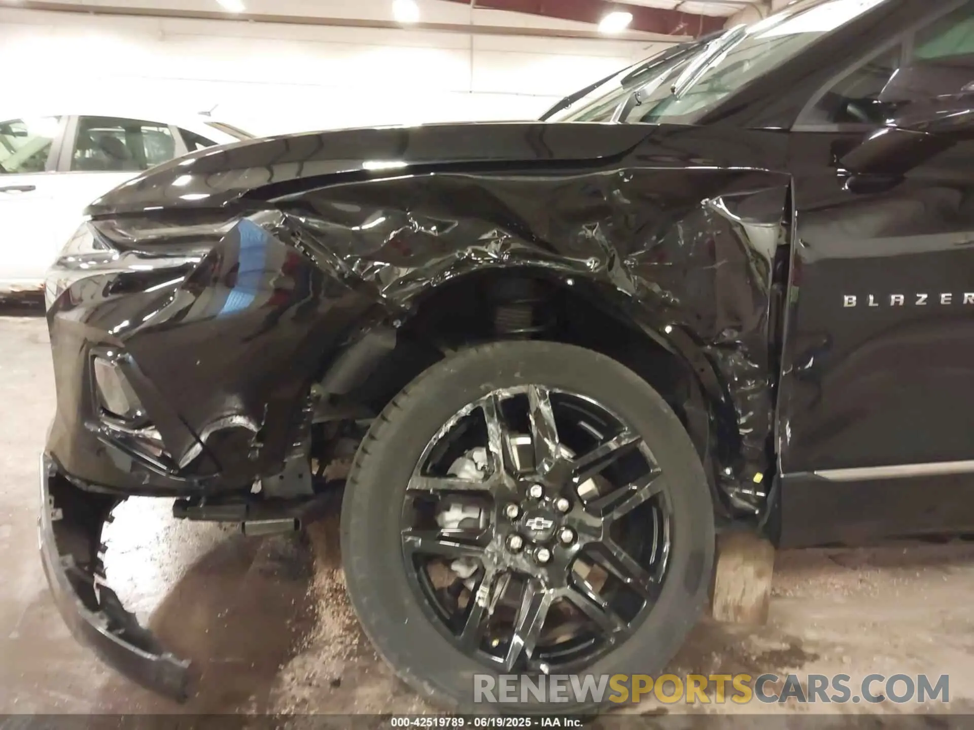 6 fotografías del automóvil dañado 3GNKBLRS5NS169964 CHEVROLET BLAZER 2022