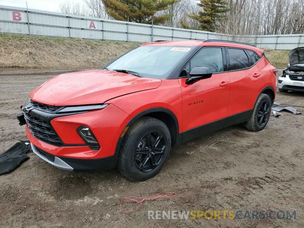 1 fotografías del automóvil dañado 3GNKBCR40PS201725 CHEVROLET BLAZER 2023