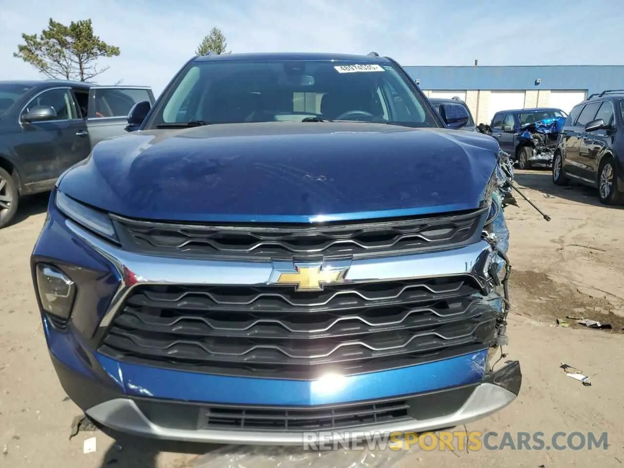 5 fotografías del automóvil dañado 3GNKBCR41PS121933 CHEVROLET BLAZER 2023