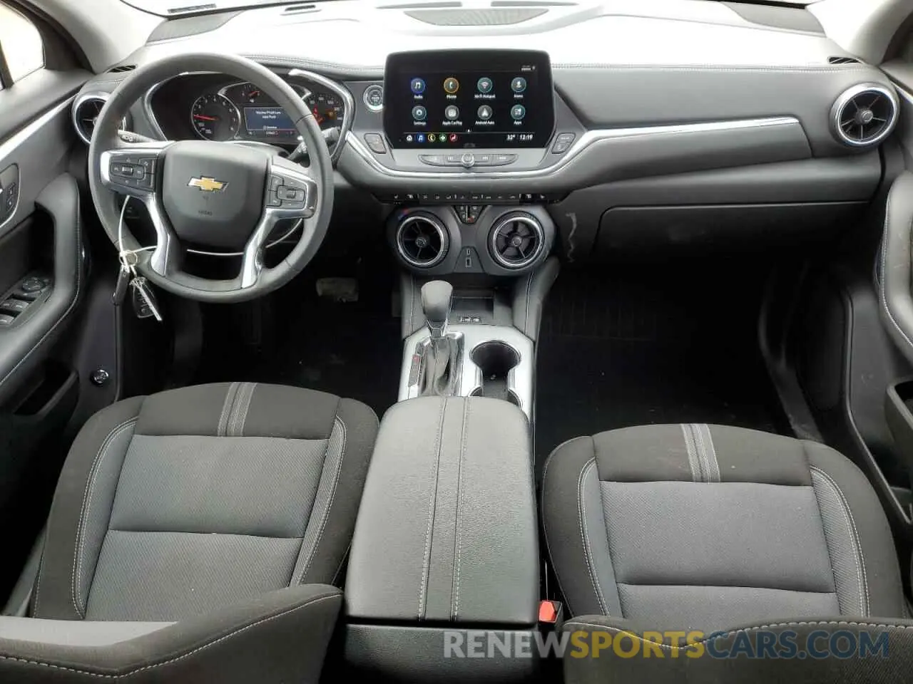 8 fotografías del automóvil dañado 3GNKBCR42PS218123 CHEVROLET BLAZER 2023