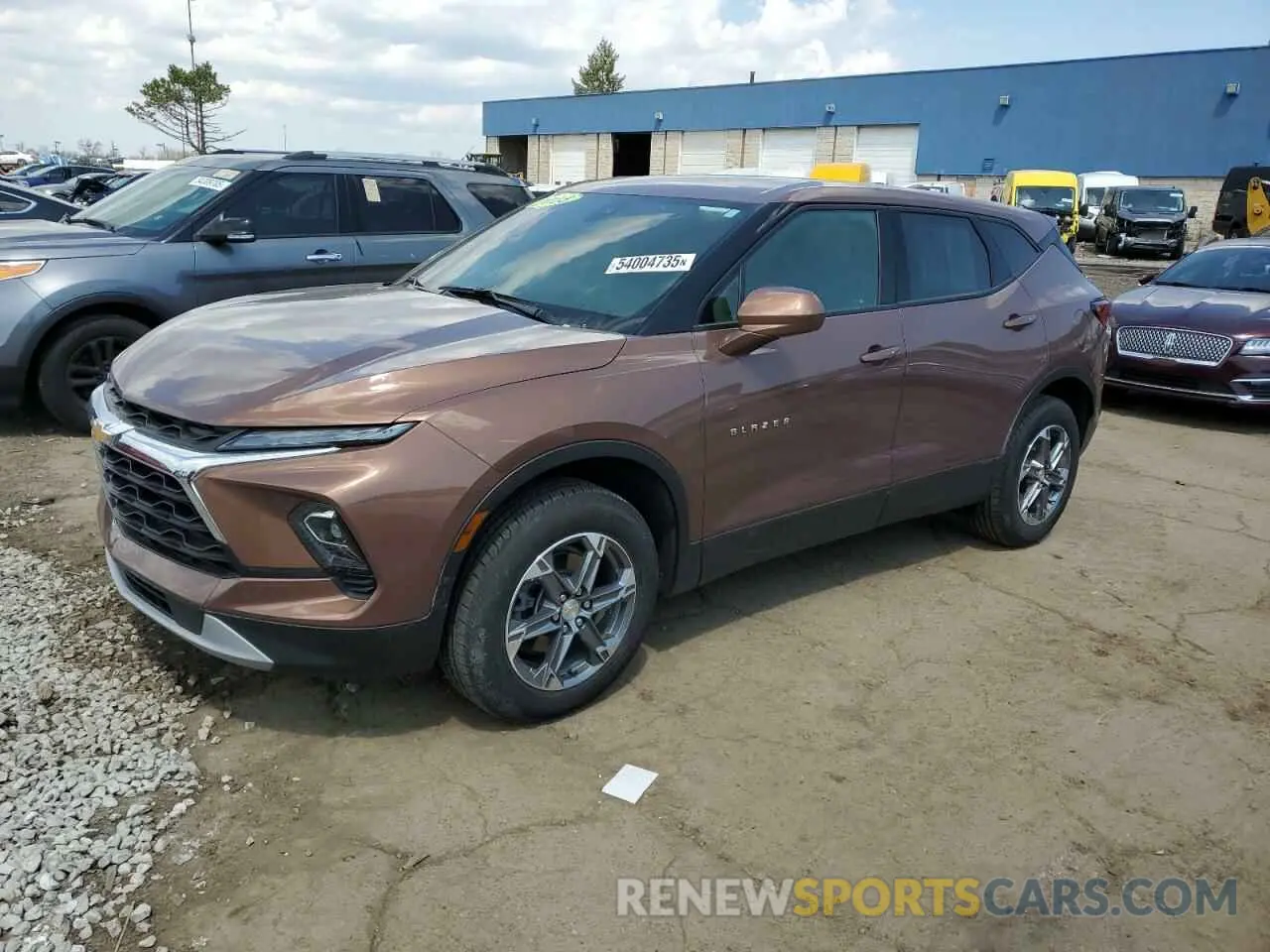 1 fotografías del automóvil dañado 3GNKBCR43PS159485 CHEVROLET BLAZER 2023