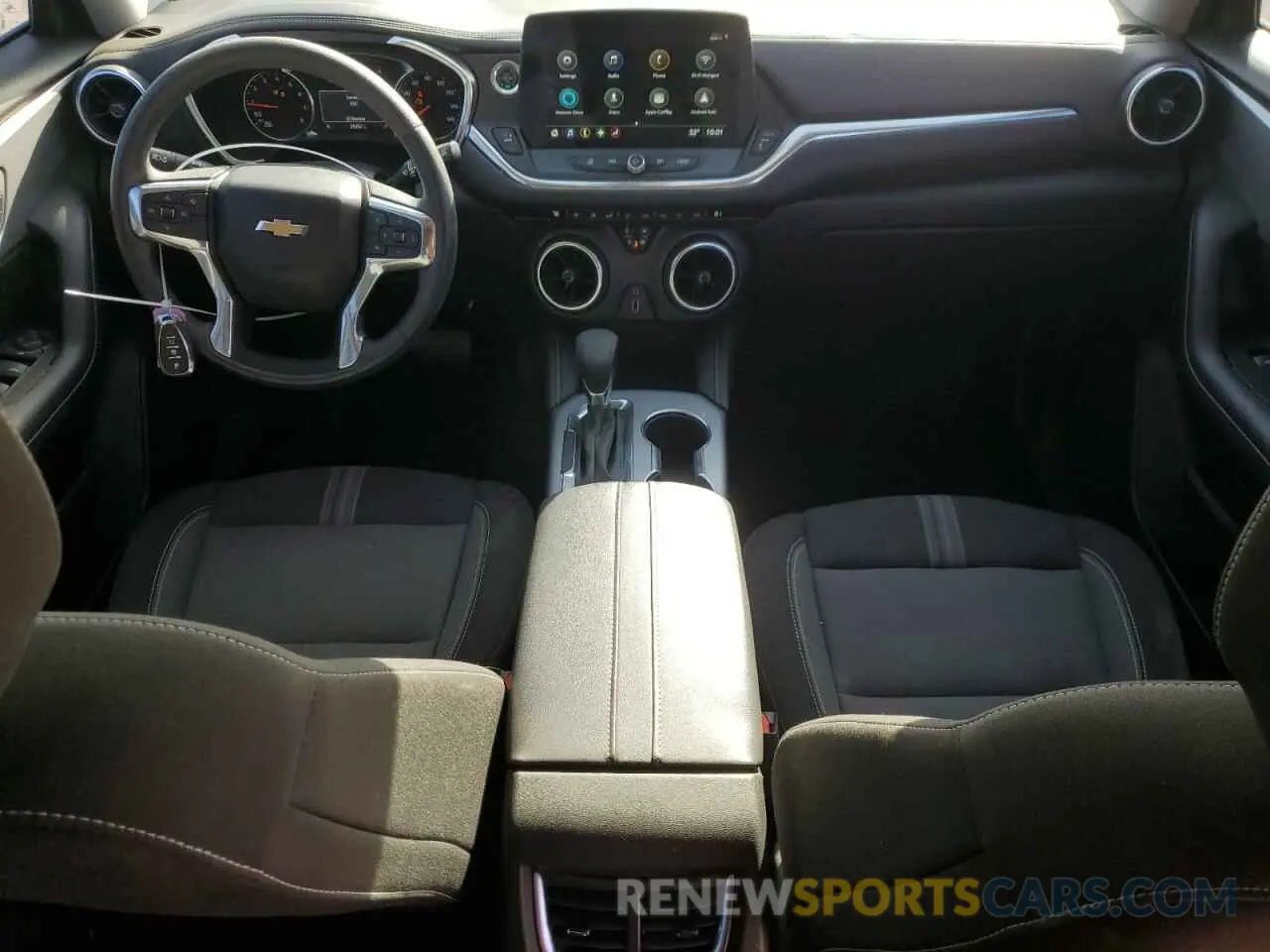 8 fotografías del automóvil dañado 3GNKBCR43PS193927 CHEVROLET BLAZER 2023