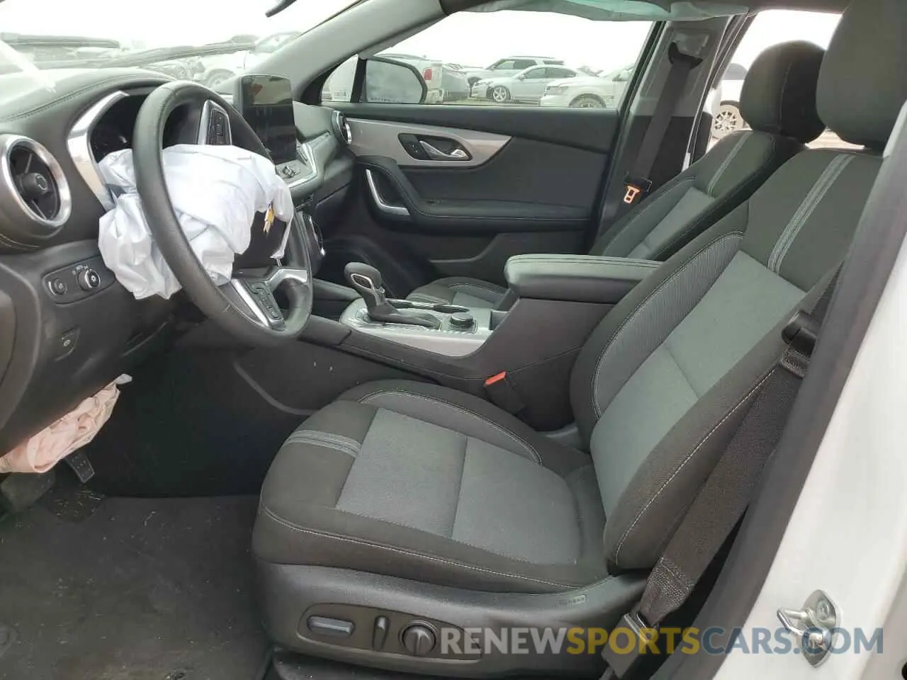 7 fotografías del automóvil dañado 3GNKBCR43PS226389 CHEVROLET BLAZER 2023