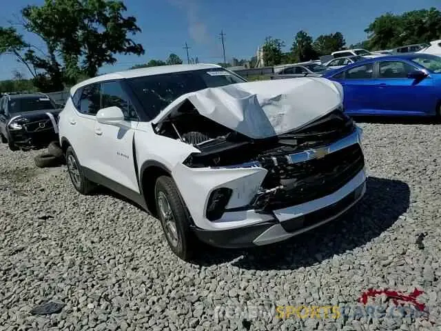 14 fotografías del automóvil dañado 3GNKBCR44PS210816 CHEVROLET BLAZER 2023