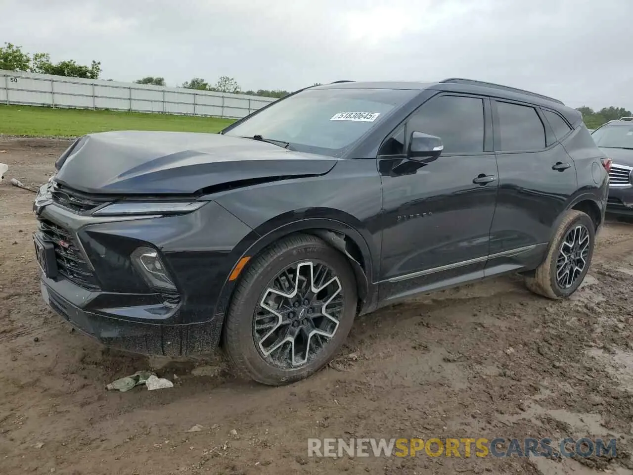 1 fotografías del automóvil dañado 3GNKBERS3PS103119 CHEVROLET BLAZER 2023