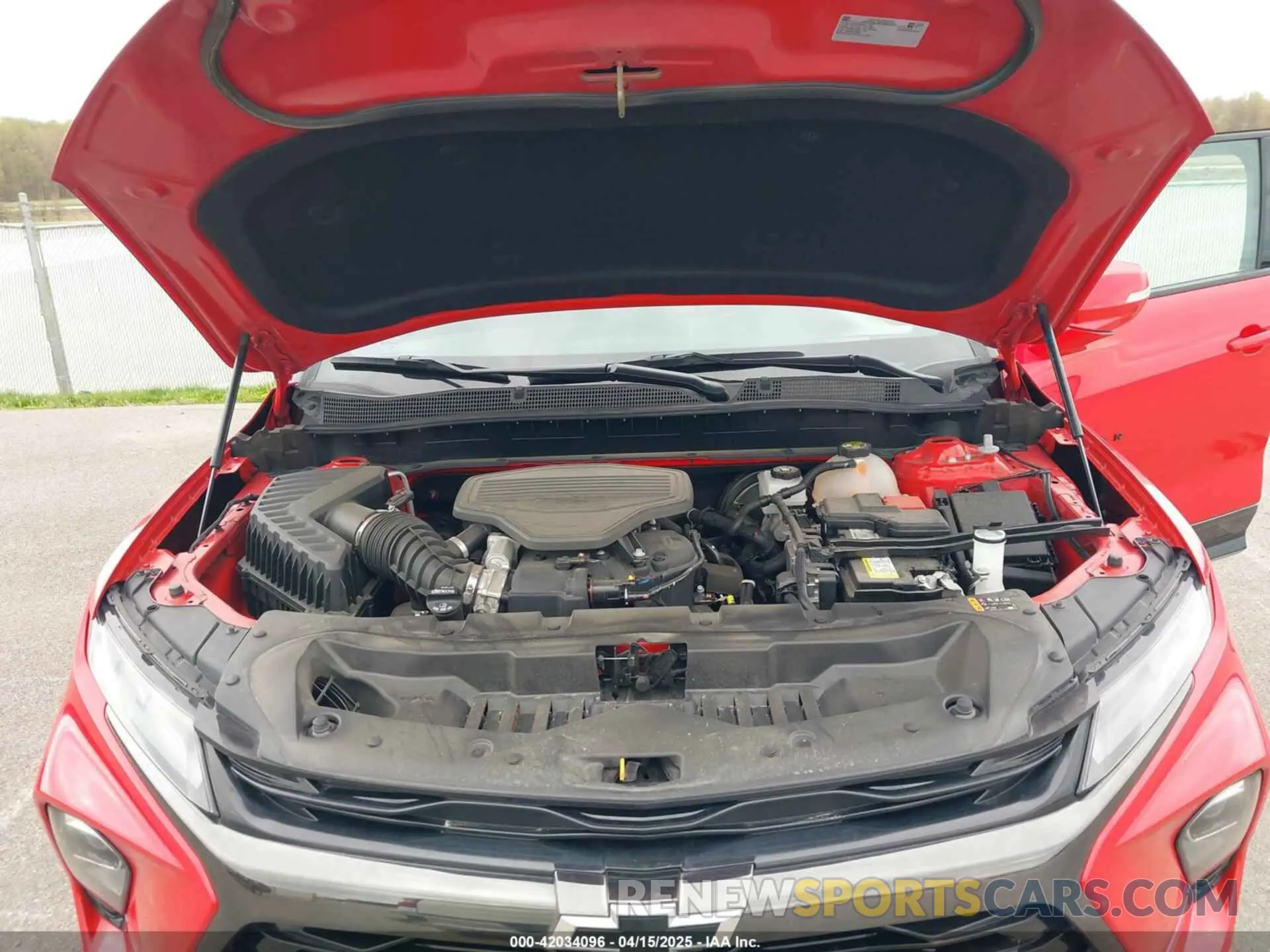 10 fotografías del automóvil dañado 3GNKBERS4PS176709 CHEVROLET BLAZER 2023