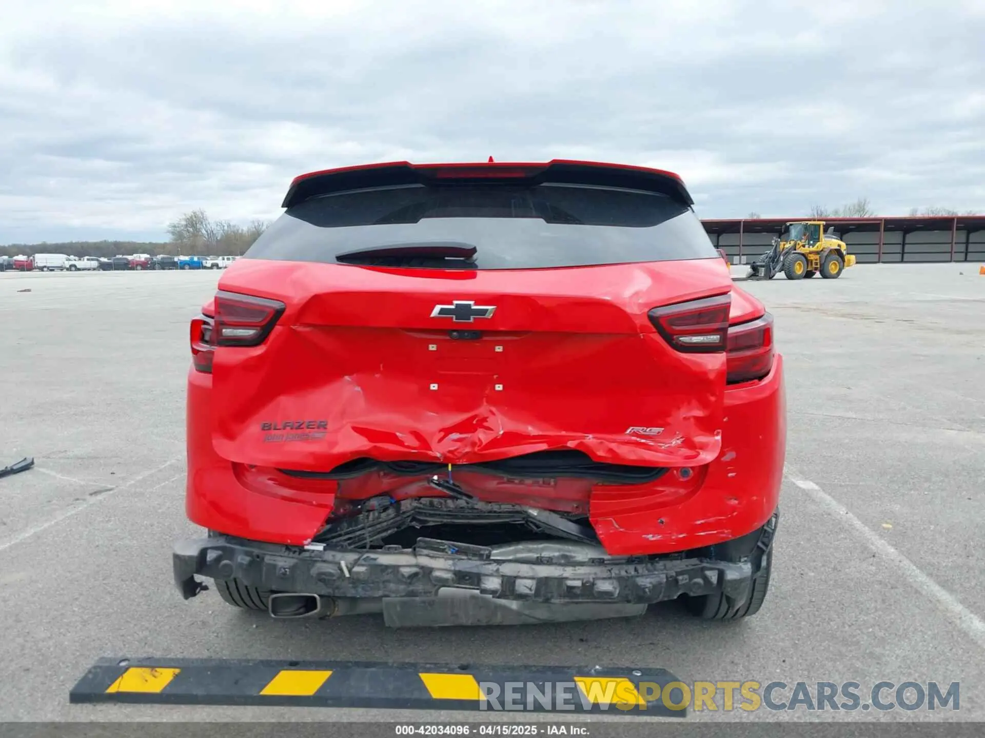 16 fotografías del automóvil dañado 3GNKBERS4PS176709 CHEVROLET BLAZER 2023