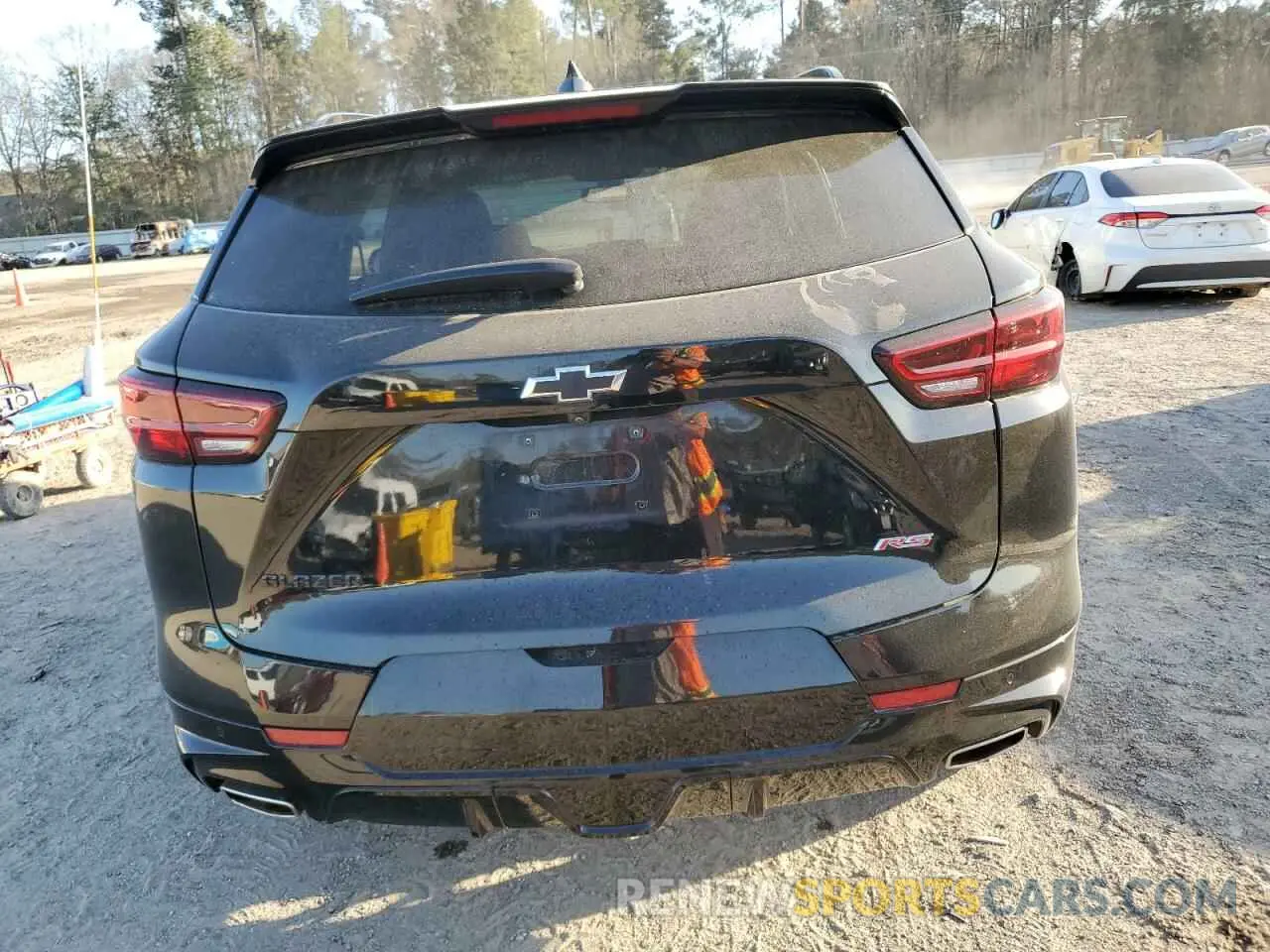 6 fotografías del automóvil dañado 3GNKBERS5PS101422 CHEVROLET BLAZER 2023