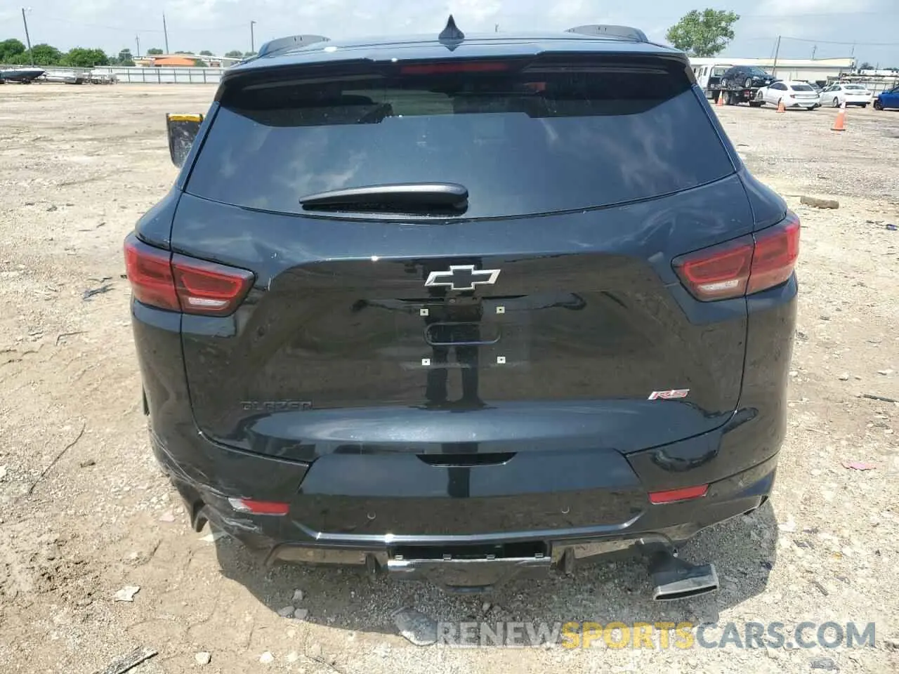 6 fotografías del automóvil dañado 3GNKBERS5PS228459 CHEVROLET BLAZER 2023