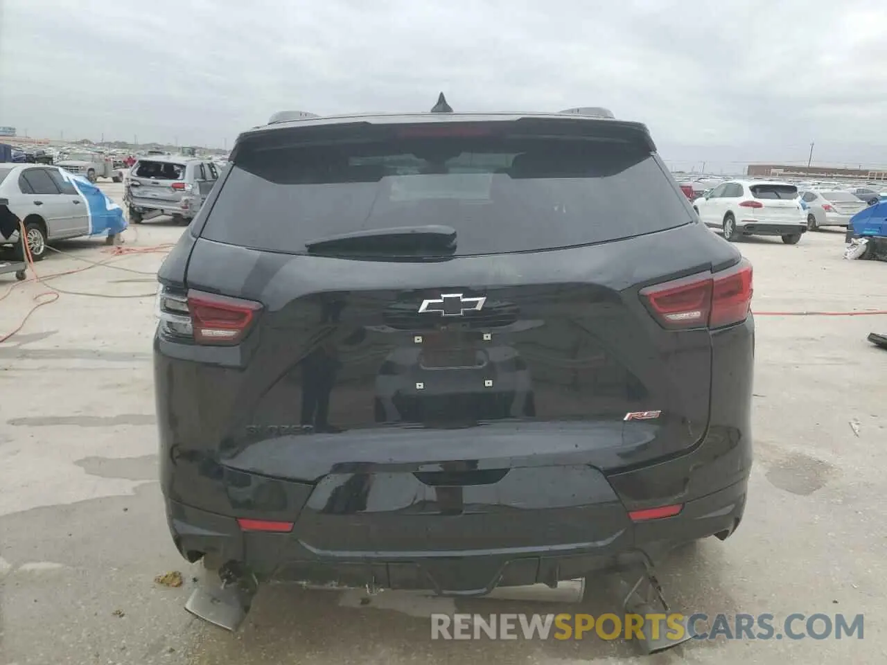 6 fotografías del automóvil dañado 3GNKBERS7PS108730 CHEVROLET BLAZER 2023