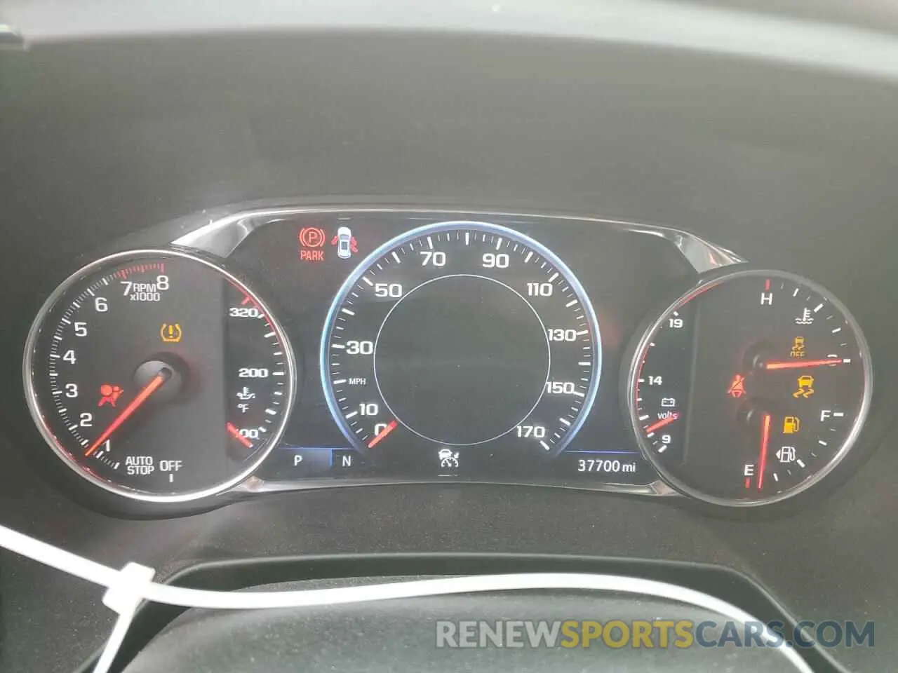 9 fotografías del automóvil dañado 3GNKBERS7PS108730 CHEVROLET BLAZER 2023