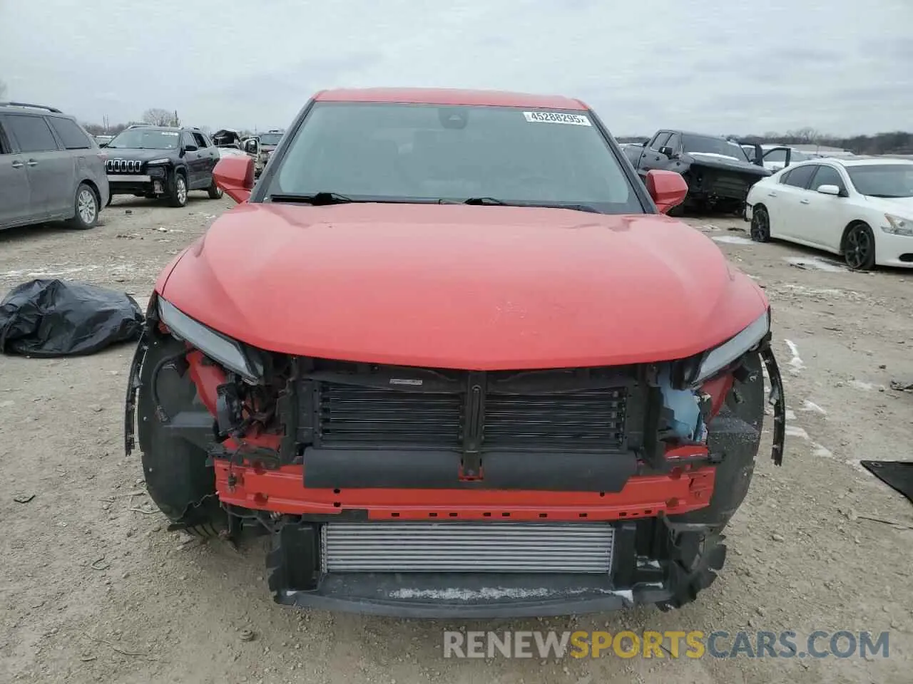 5 fotografías del automóvil dañado 3GNKBHR42PS227899 CHEVROLET BLAZER 2023