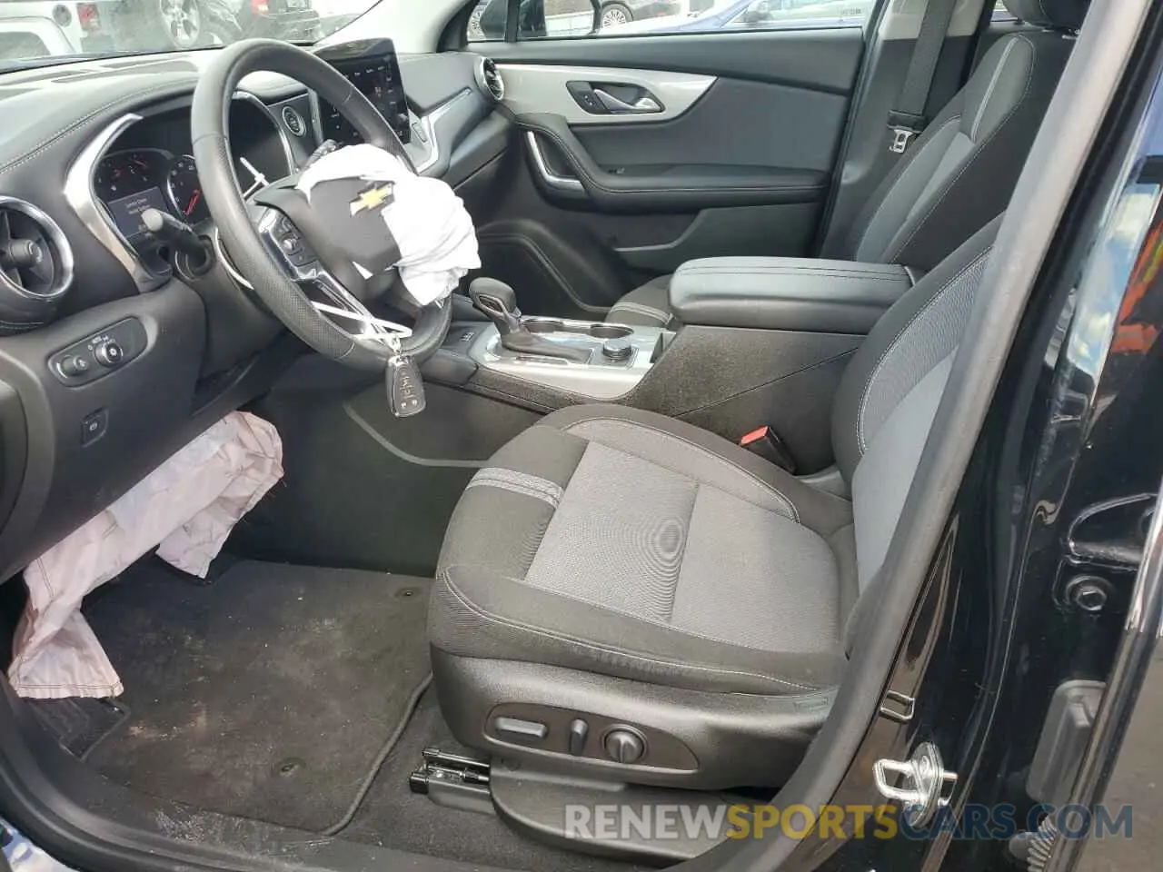 7 fotografías del automóvil dañado 3GNKBHR45PS132673 CHEVROLET BLAZER 2023