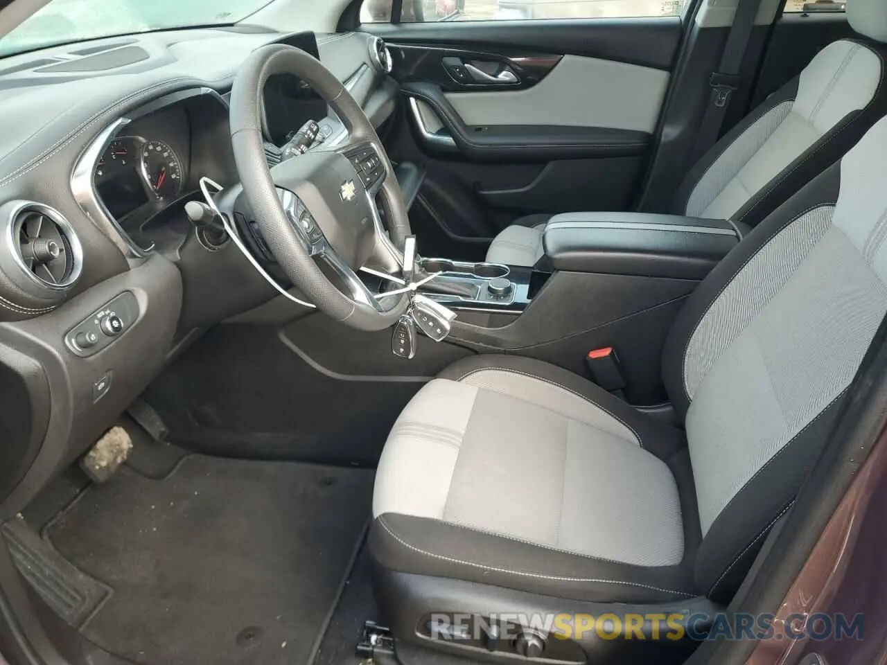 7 fotografías del automóvil dañado 3GNKBHR45PS170730 CHEVROLET BLAZER 2023